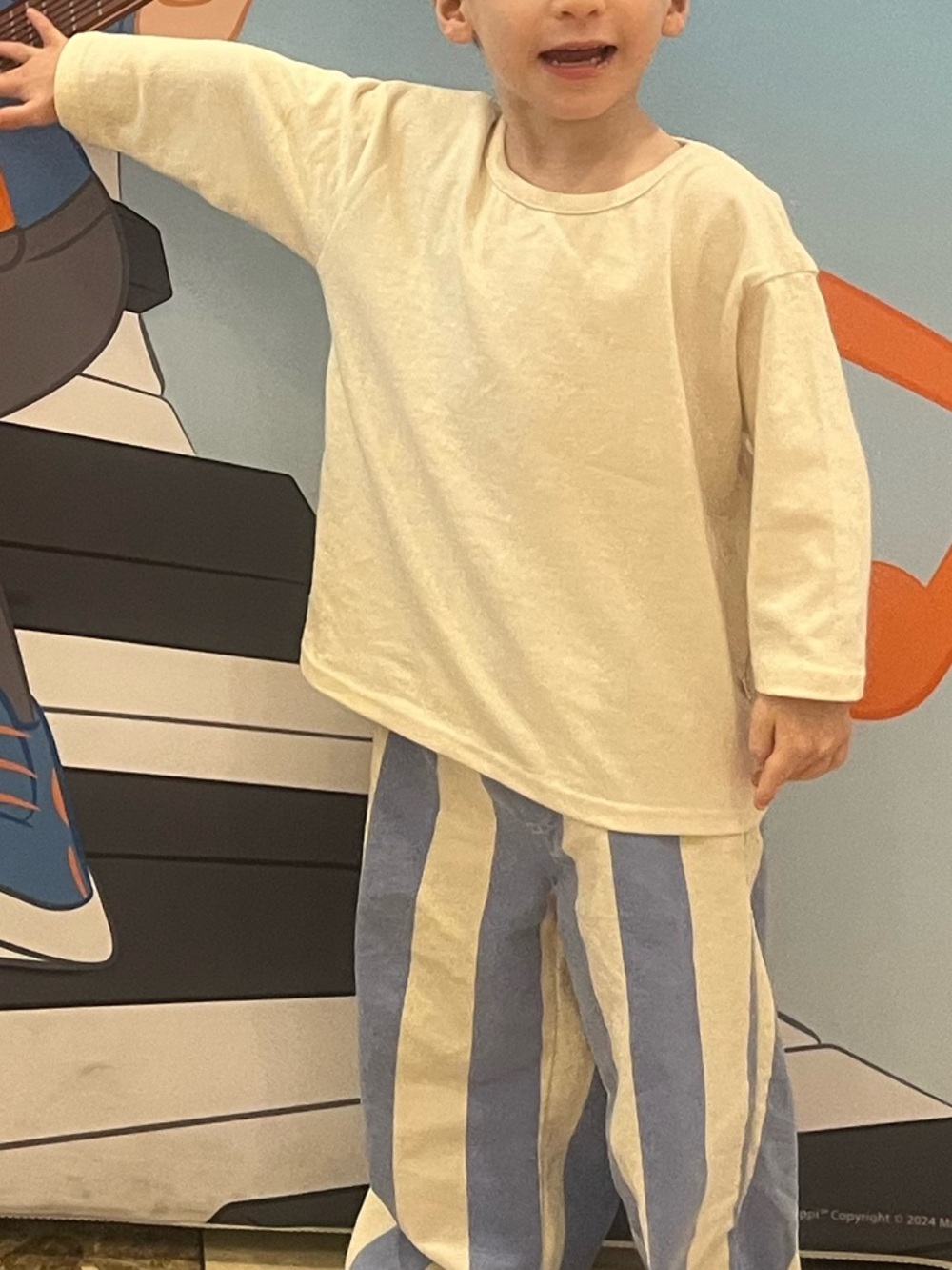 Toddler Boy Cream Shirt